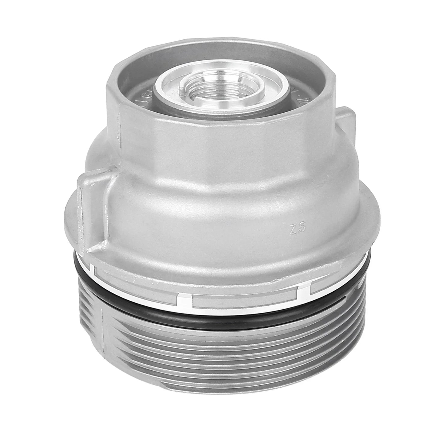 Silver Tone Oil Filter Cap Cover for Lexus Toyota (2000-2023)