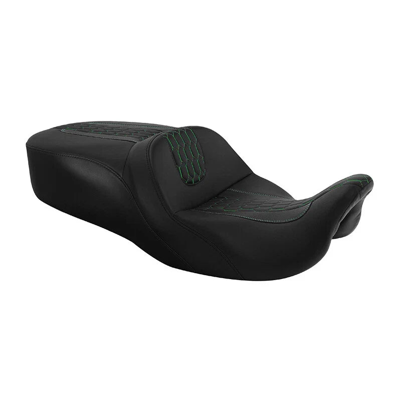 Driver Passenger Seat for Harley Electra Glide, Street Glide, Road King (2009-2023)