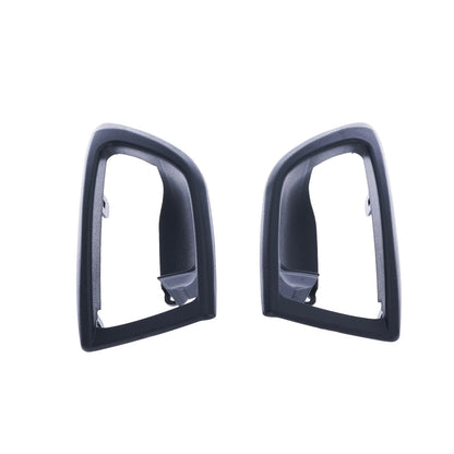 2X Front Inner Door Handle Trim for Isuzu N-Series (2008–2016) Textured Black