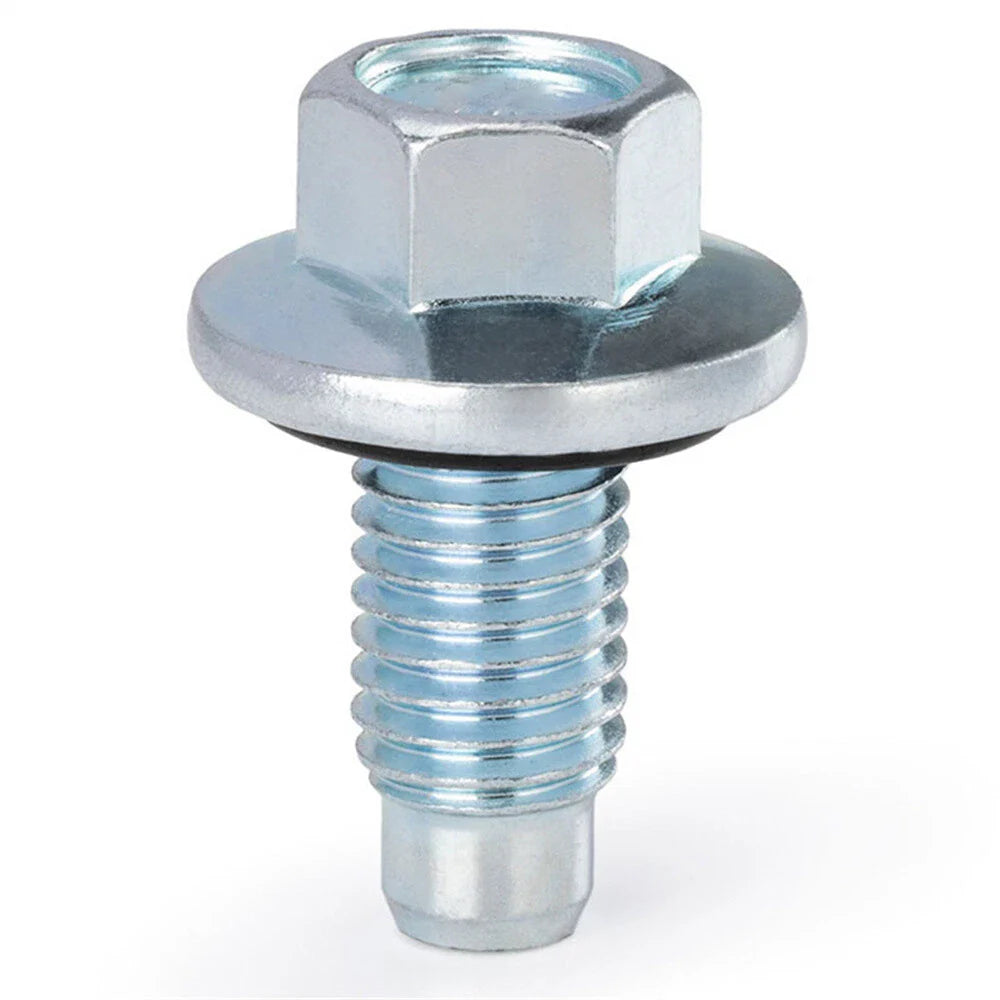 Oil Pan Drain Plug Bolt w/ O-Ring for Chevrolet Buick Cadillac