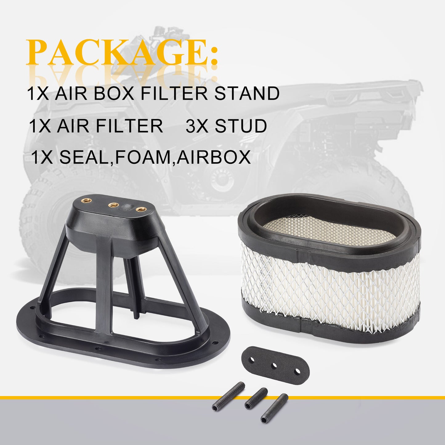 Air Filter & Air Box Filter Stand for Polaris Trail Blazer 250 (1996–1997)