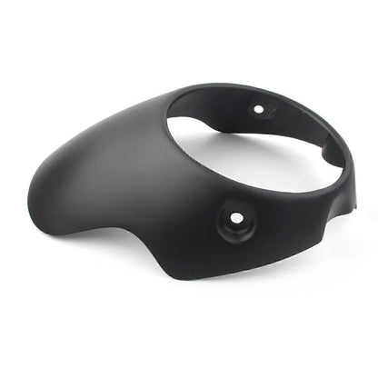 7" Matte Black Front Headlight Fairing Cover for T100 T12