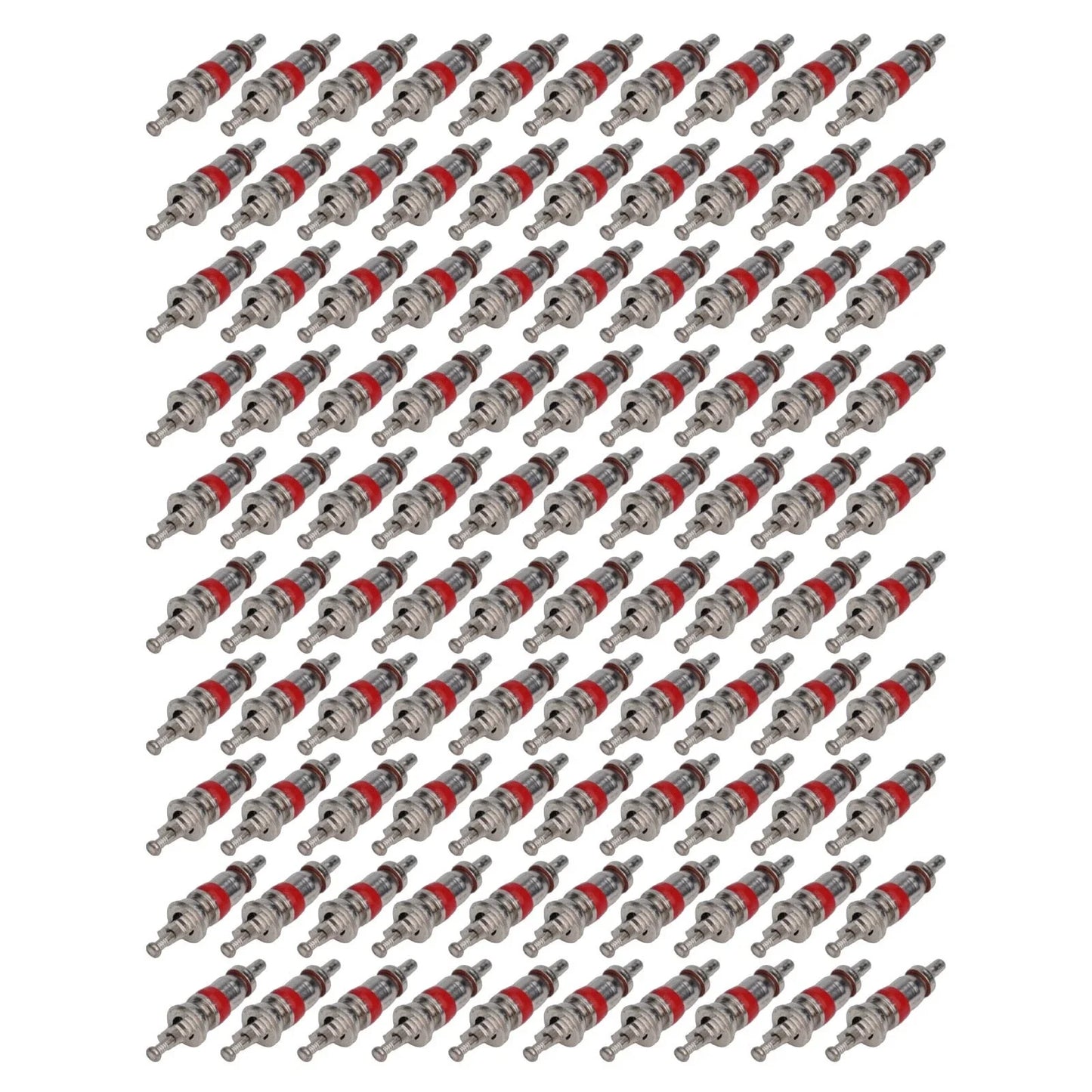 Zinc Alloy Valve Core 100-Pack for Car Tire Valve