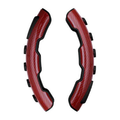 Red ABS Non-Slip Steering Wheel Covers for Honda Civic Accord CR-V