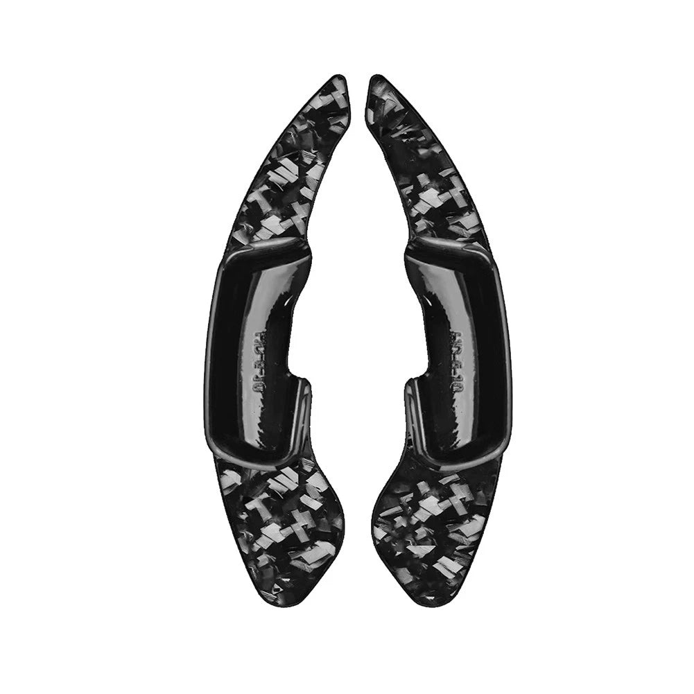 2X Steering Wheel Shift Paddle Pad for Lexus IS NX RX GS (Carbon Fiber)