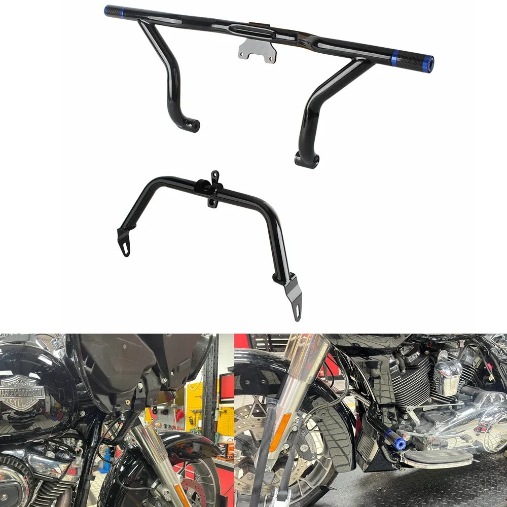 Highway Crash Bar & Fairing Support Bracket for Harley Road Glide (2015-2023)