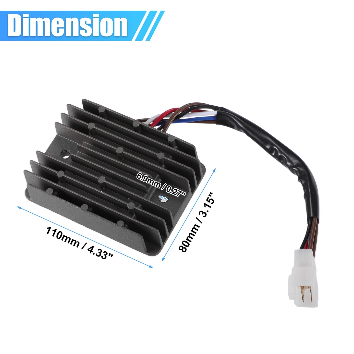 Voltage Regulator Rectifier for Honda GCV520U WEE1 GCV530 (2005–2023)