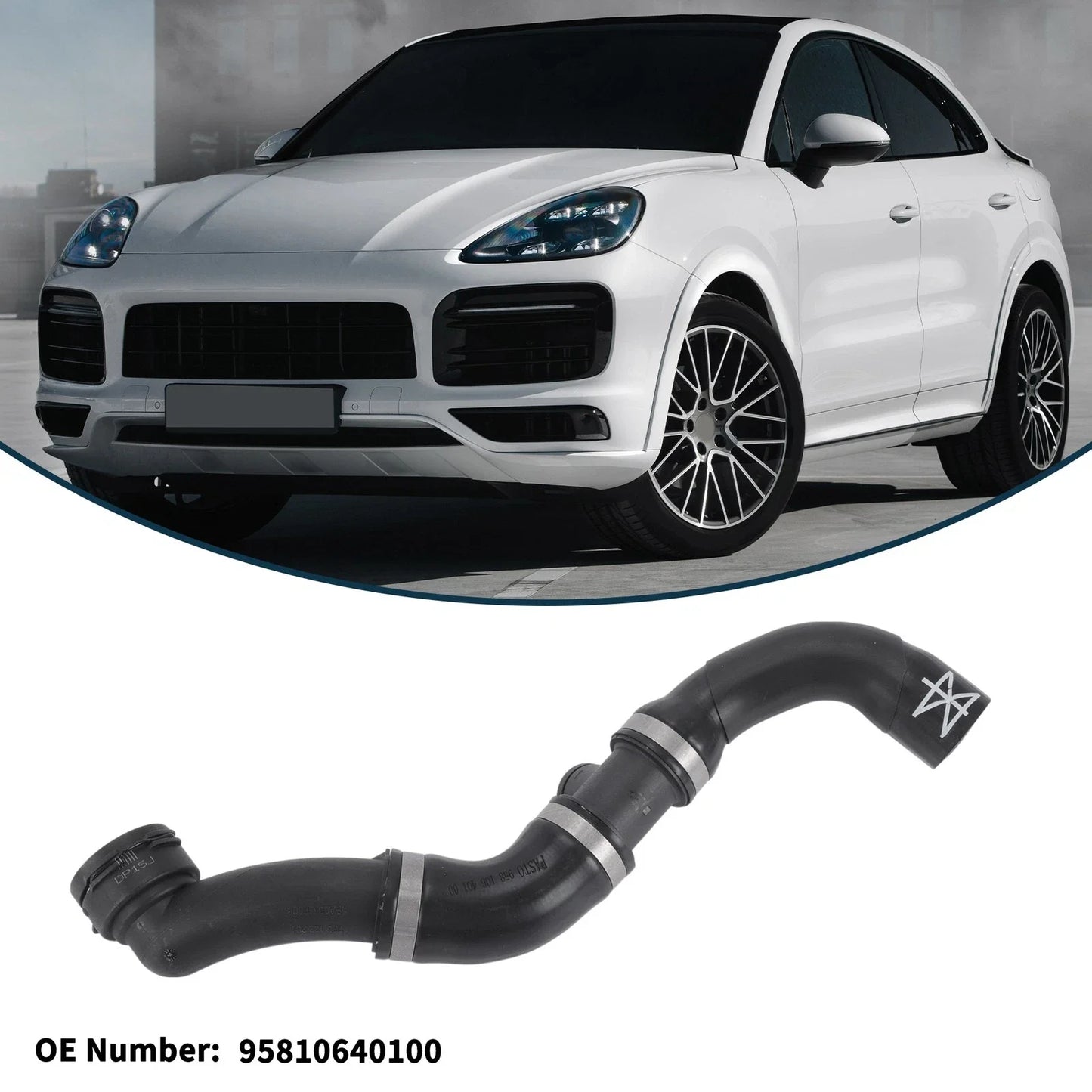 Radiator Hose for Porsche Cayenne 2012 Upper Hose