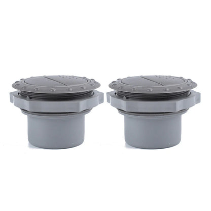60mm Vent Air Outlet Round Ceiling for RV Bus ATV A/C Gray