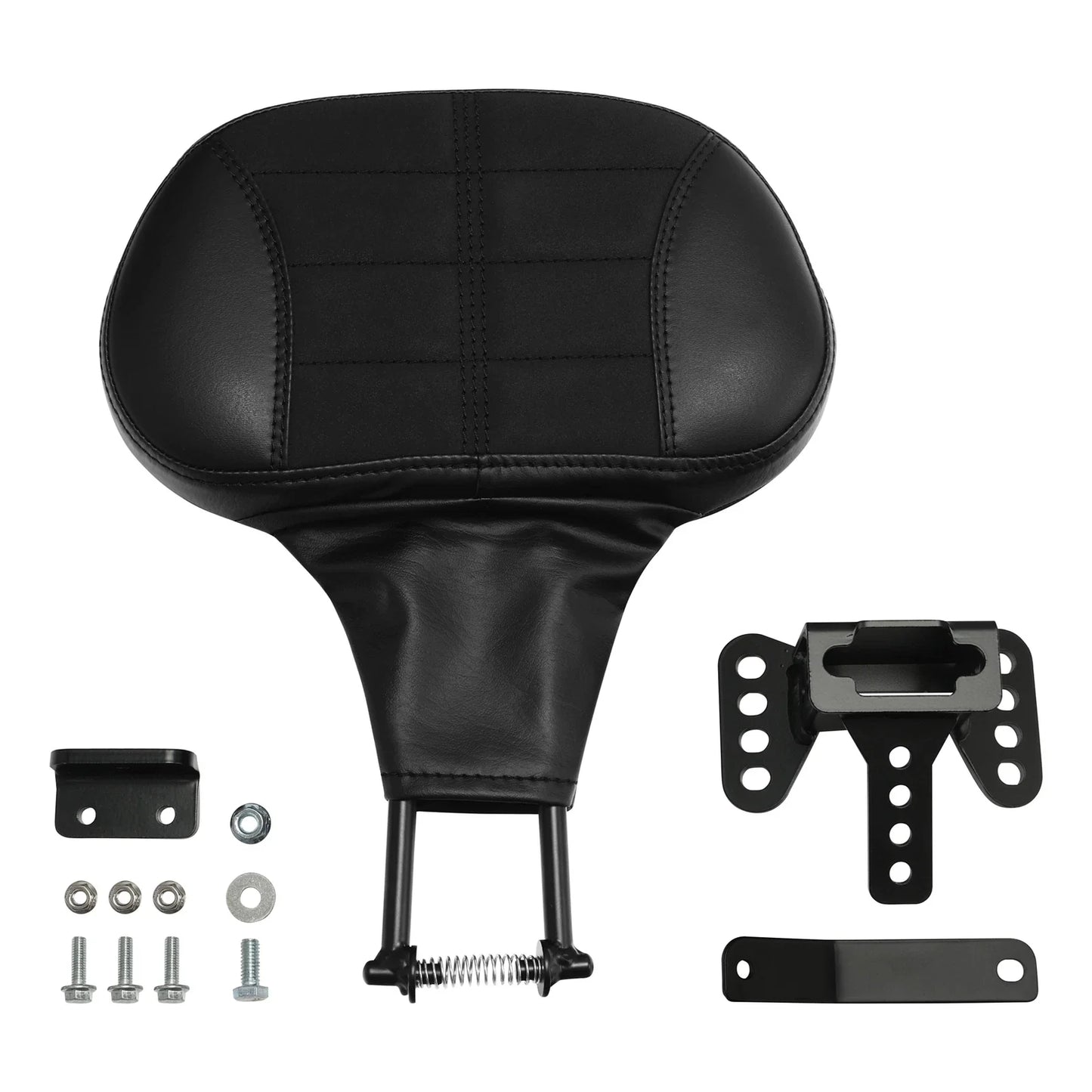Front Backrest Mount for Harley Touring Models (2009-2023) Black