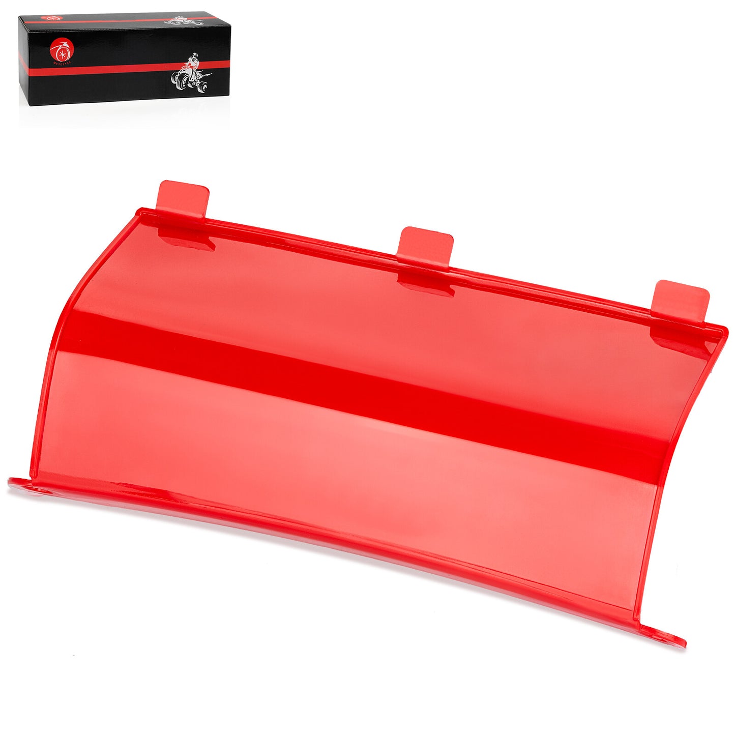 Rear Fender Battery Cover for Honda Rancher 350 (2000–2003) Red