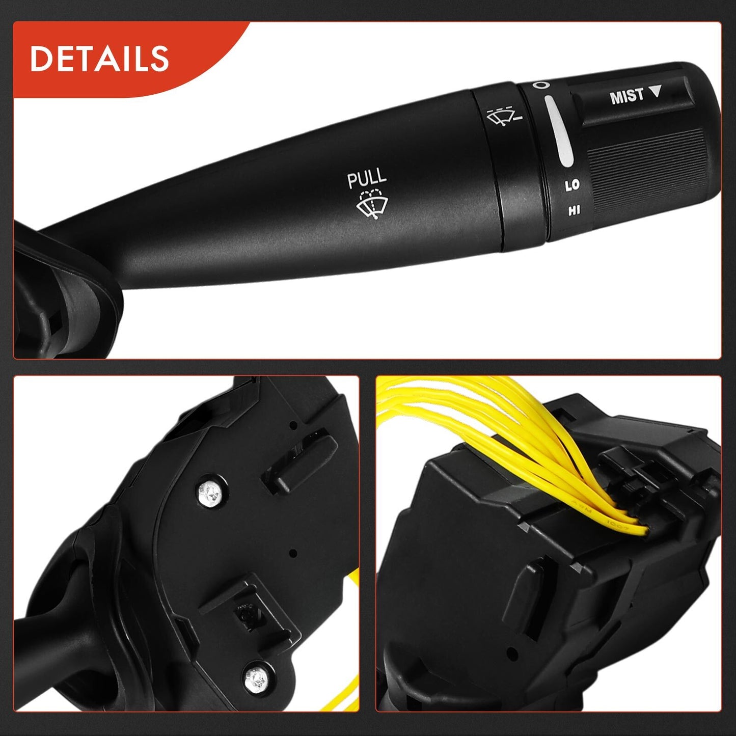 Windshield Wiper Switch for Jeep Wrangler JK (2007–2018)