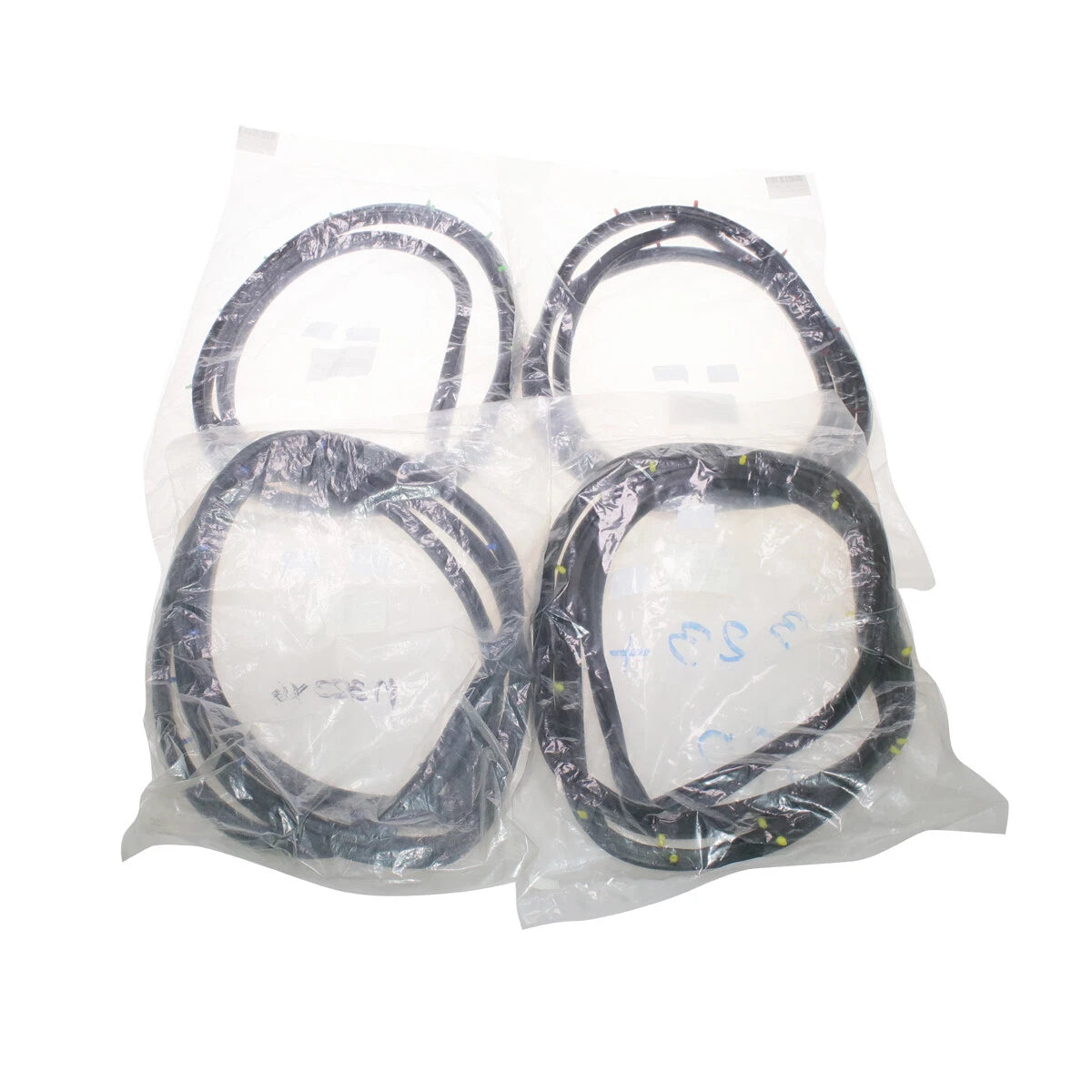 Front Rear Door Weatherstrip Set for Mazda Familia GLC 323 Sedan 1980-1985