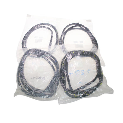 Front Rear Door Weatherstrip Set for Mazda Familia GLC 323 Sedan 1980-1985