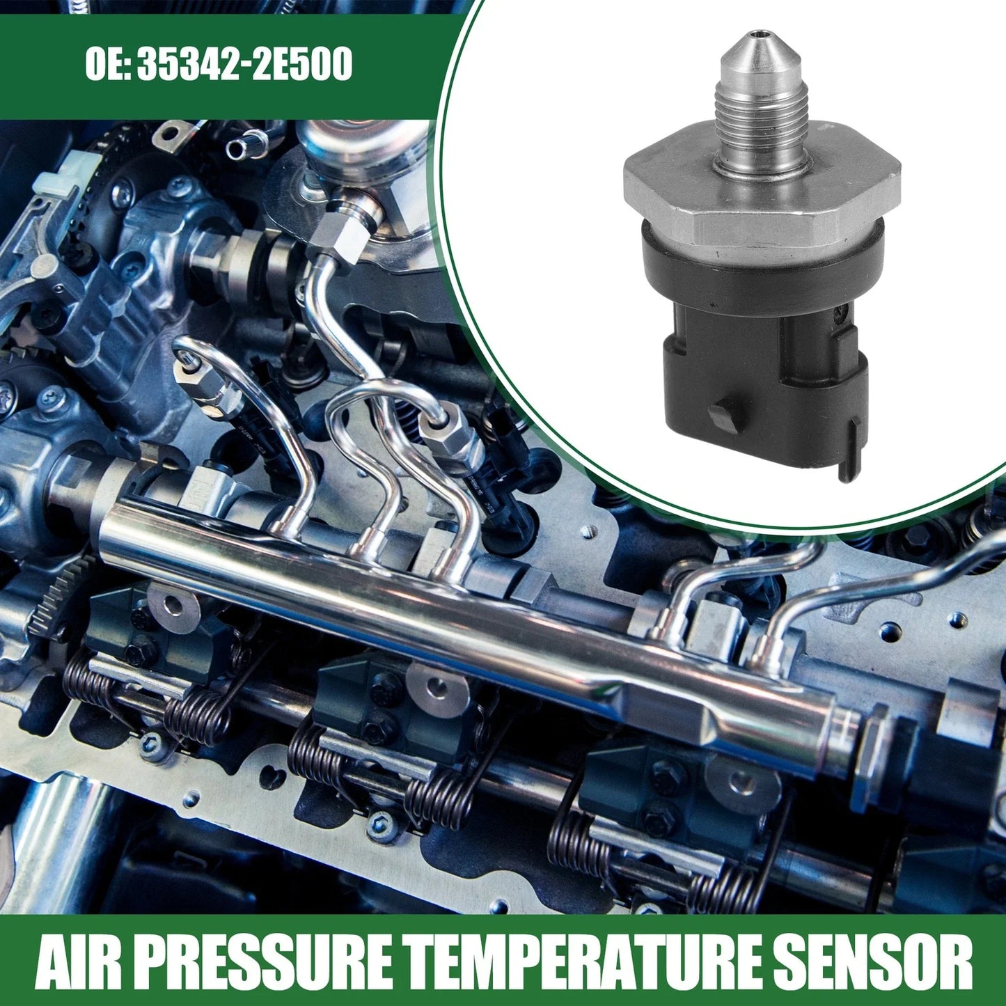 Air Pressure Temperature Sensor for Hyundai (35342-2E500) 79 characters max
