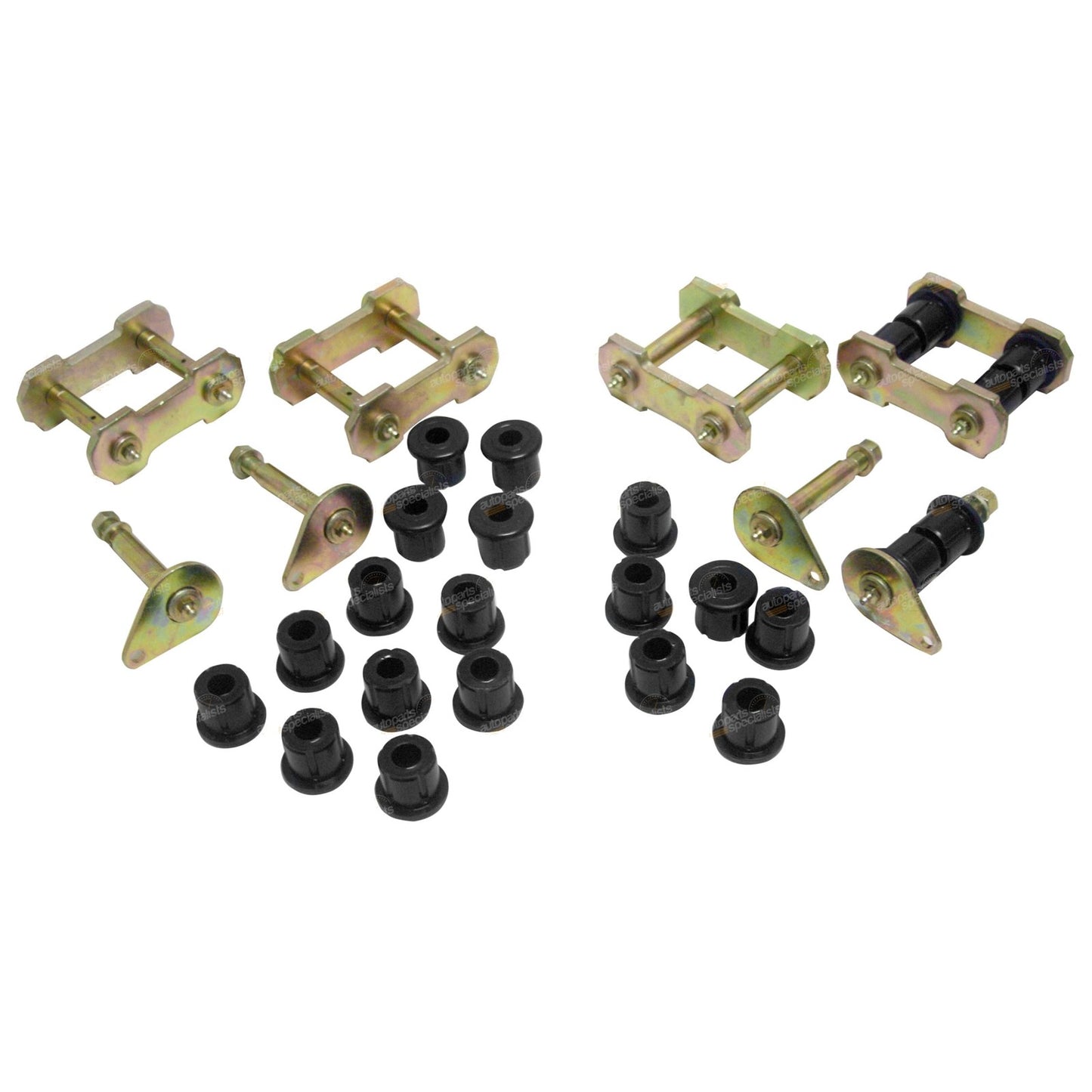 Greasable Shackle Spring Pin Bush Kit for Toyota 60 Series (1980–1990)