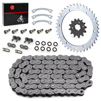 O-Ring Chains & Sprockets Kit for Yamaha Warrior YFM350X (1989–2004)