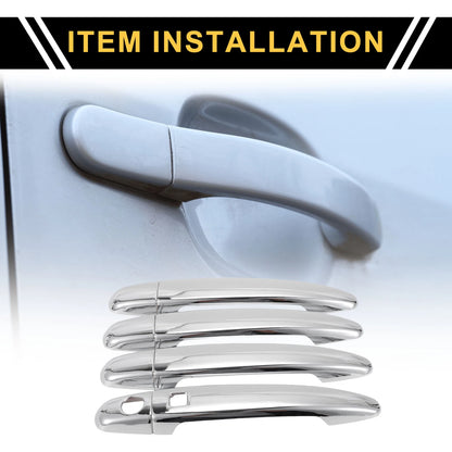 Set of 4 Exterior Door Handle Covers for Toyota 4Runner (2010–2023)