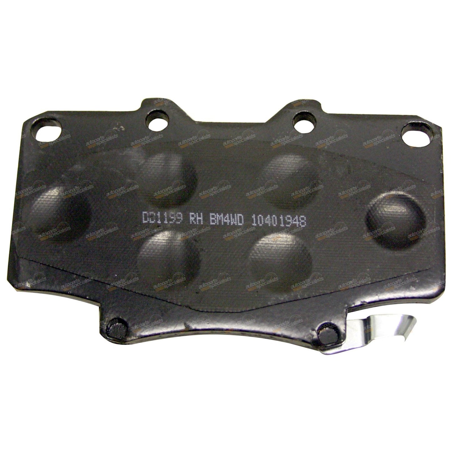 Dimpled Slotted Disc Rotors for Toyota 80 Series (1990–1992)