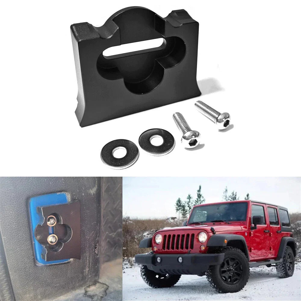 Aluminum Alloy Rear Tailgate Stopper for Jeep Wrangler JK (2007-2017)