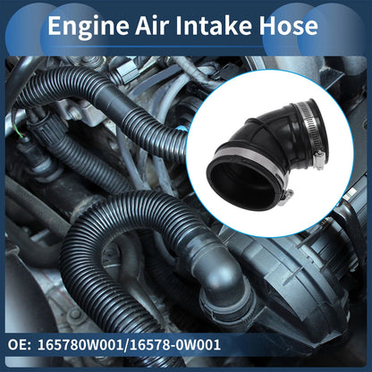 Engine Air Intake Hose for Nissan Pathfinder (1996–2000) No. 16578-0W001 Rubber Clamp
