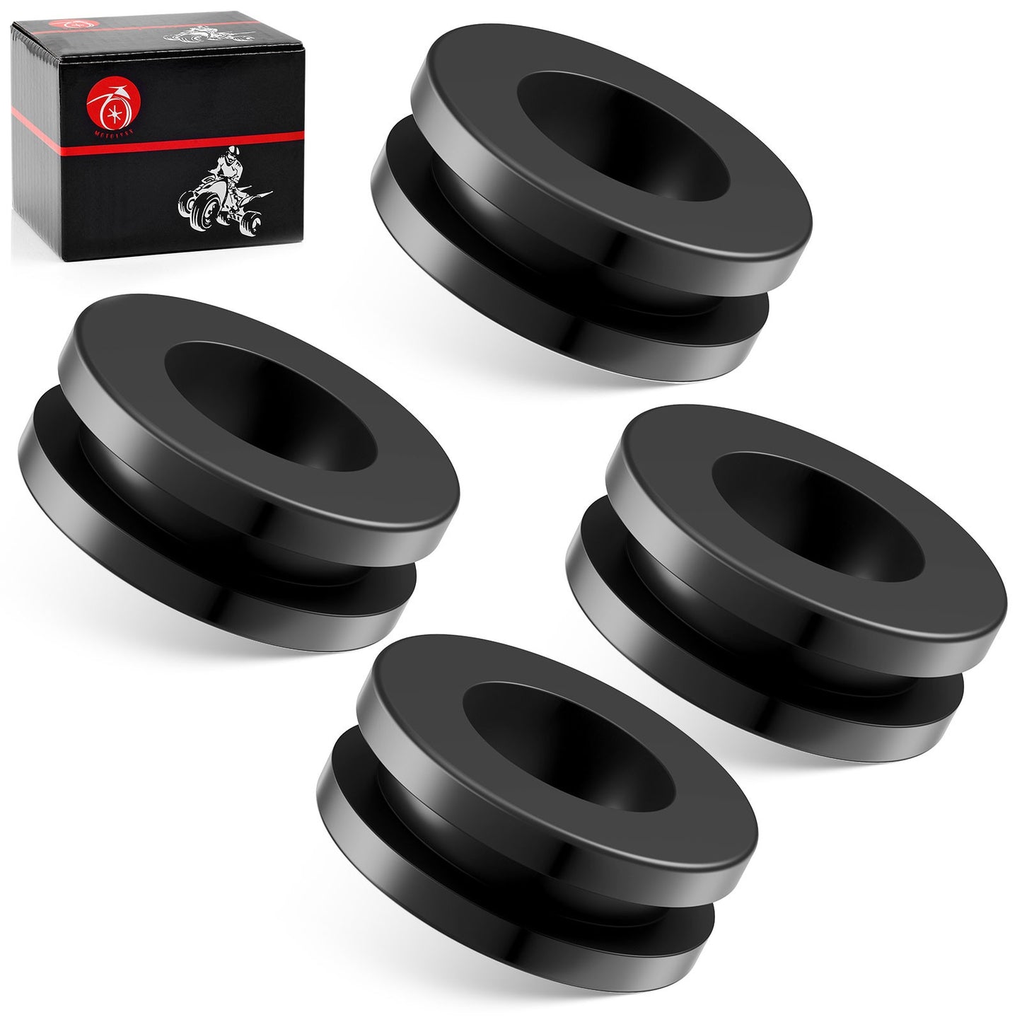 Set of 4 Fuel Tank Vent Insulator Grommets for Club Car Gas Golf Cart