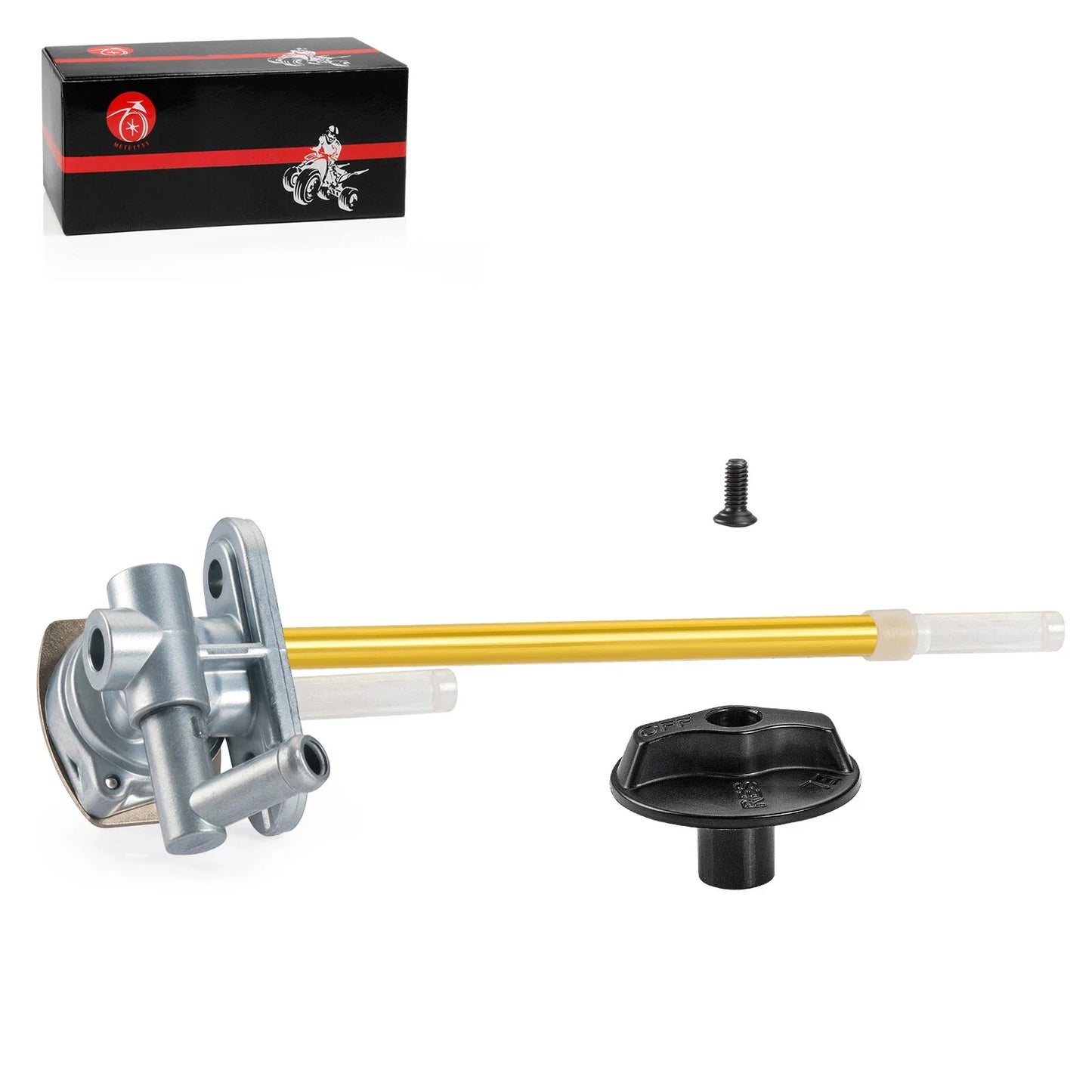 Fuel Tap Petcock with Knob for Kawasaki ZX750 Ninja ZX7R ZX7RR (1996–2003)