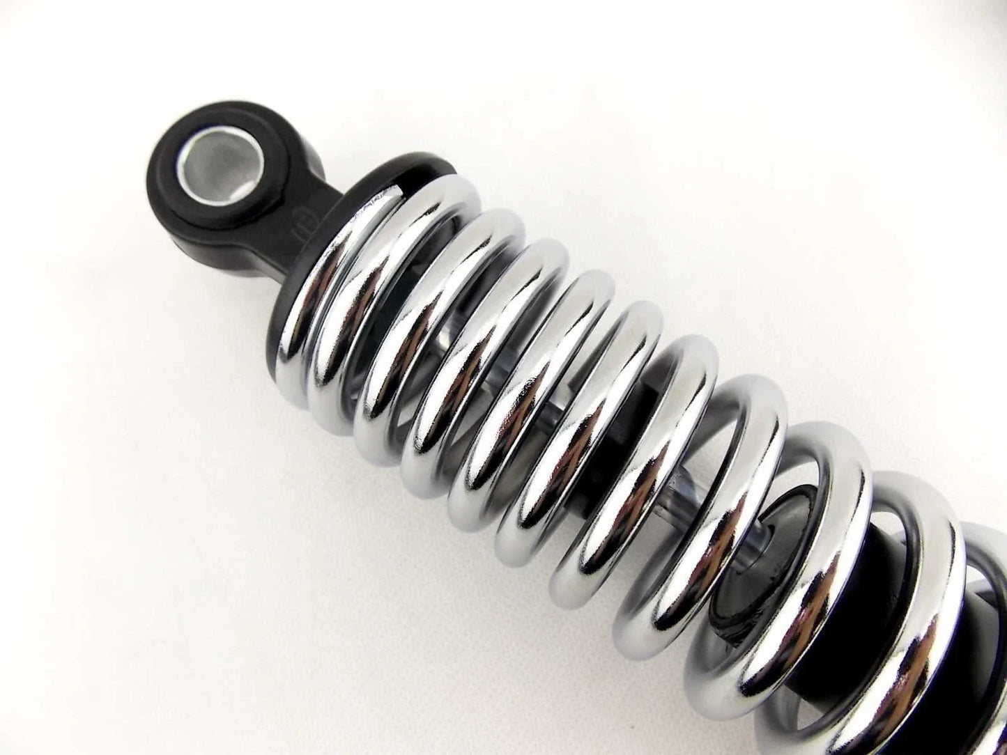 340mm JBS Black/Chrome Rear Shock Absorbers for BSA A65R Rocket (1964-1965)