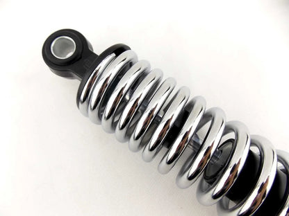 340mm JBS Black/Chrome Rear Shock Absorbers for BSA A65R Rocket (1964-1965)