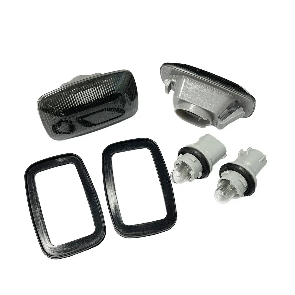 Smoke Front Side Marker Flasher Lights for Toyota Land Cruiser