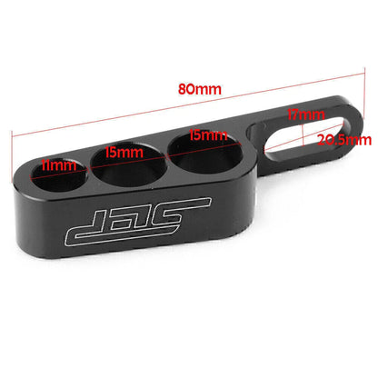 3 Holes Universal Bracket Aluminum Oil Pipe Stand for YAMAHA R1