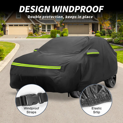 Waterproof Car Cover 226D-PU for Mercedes-Benz GLA (2013–2023) with Zipper