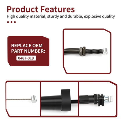 Throttle Cable for Arctic Cat 300 2X4/4X4 (2001–2005)