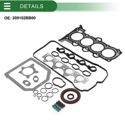 Cylinder Head Gasket Kit No. 209102BB00 for Hyundai G4FC (1 Set)