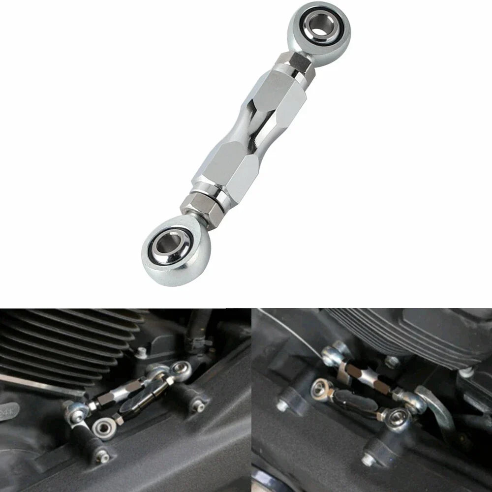Chrome Shifter Shift Linkage Mid-Controls for Harley Softail Dyna (2012-2017)