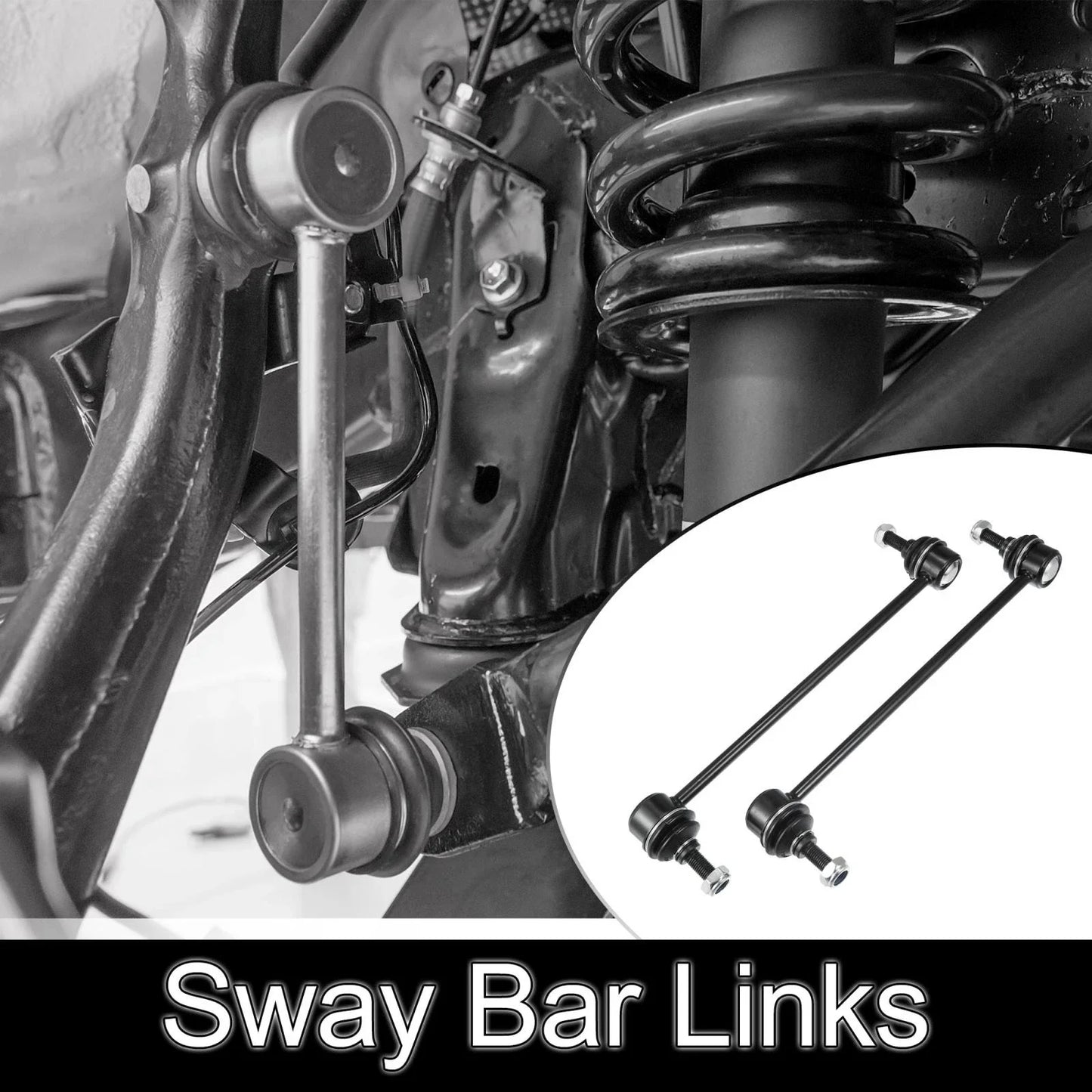 Front Sway Bar Link Stabilizer Link Kit for BMW 323i (1999 - 2000)