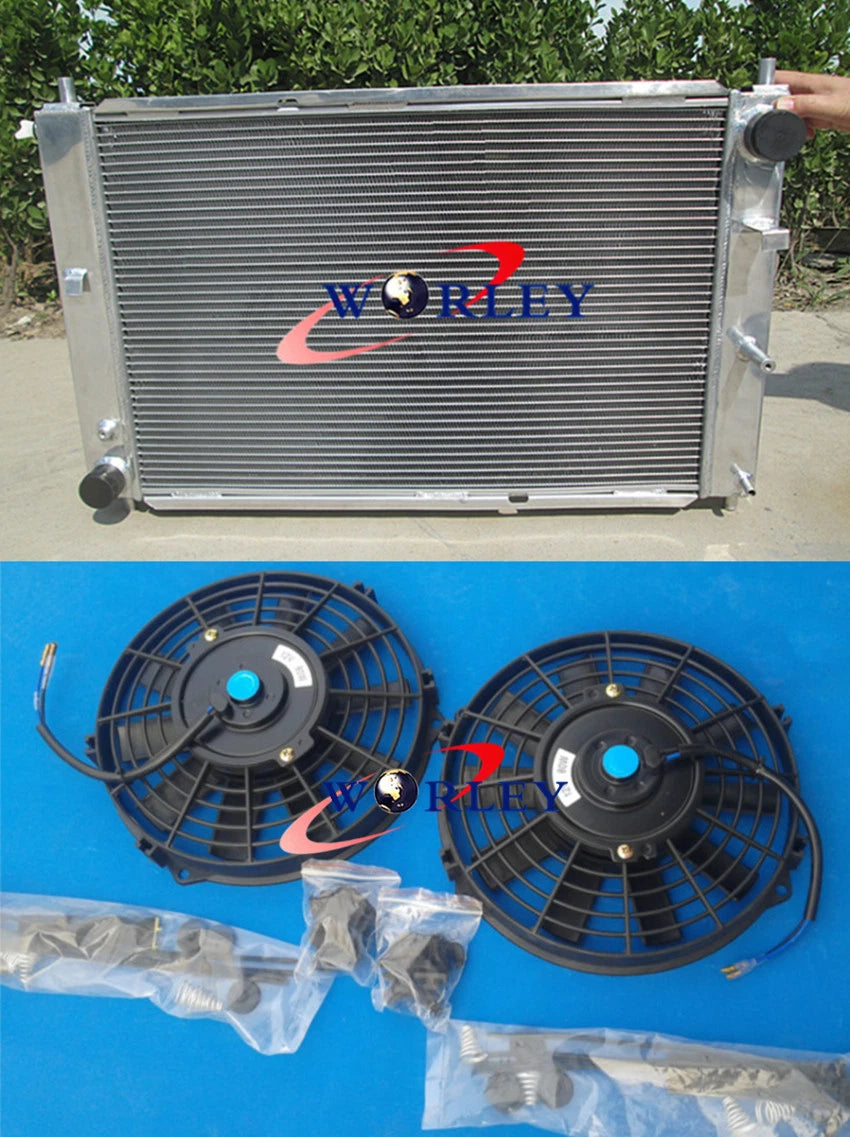 Aluminum Radiator & Fans for Ford Mustang (1997–2004)