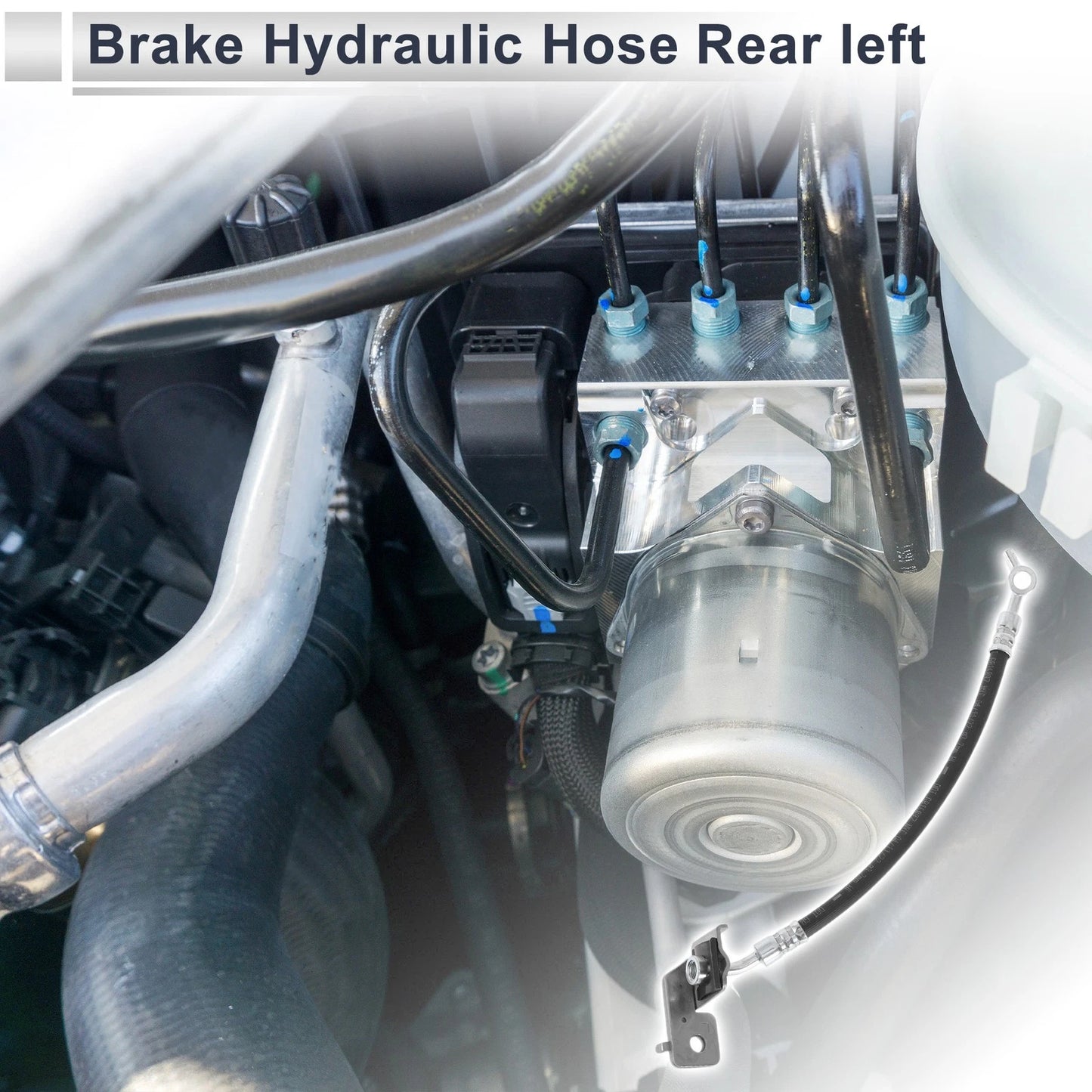 Brake Hydraulic Hose for Hyundai Santa Fe (2007–2012) No. 587374Q000