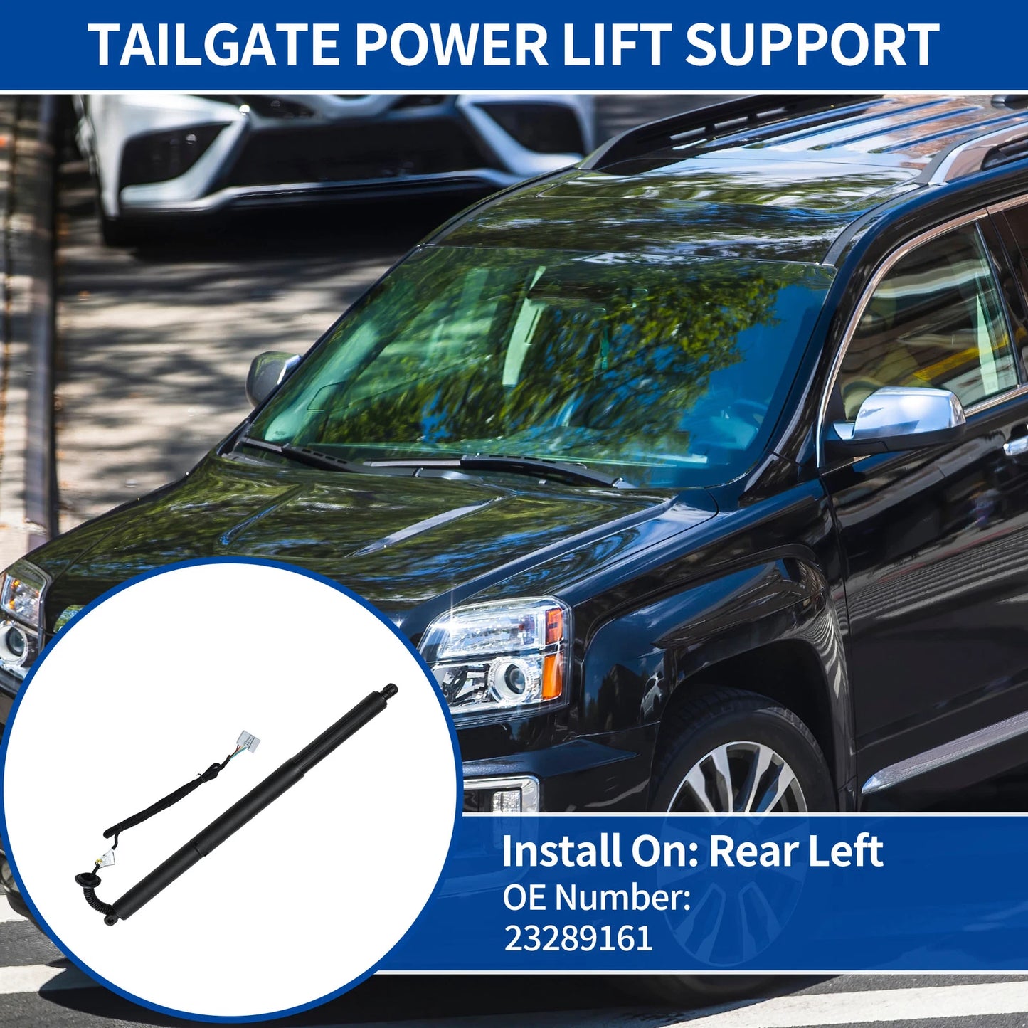 Rear LH Tailgate Power Lift Support for Chevrolet Equinox (2016–2017) No.23289161