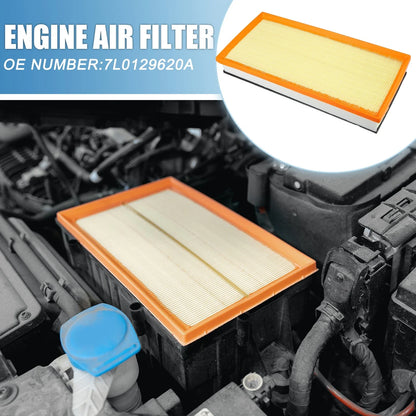 2 x Engine Air Filters for Audi Q7, VW Touareg, Porsche Cayenne (2007-2015)