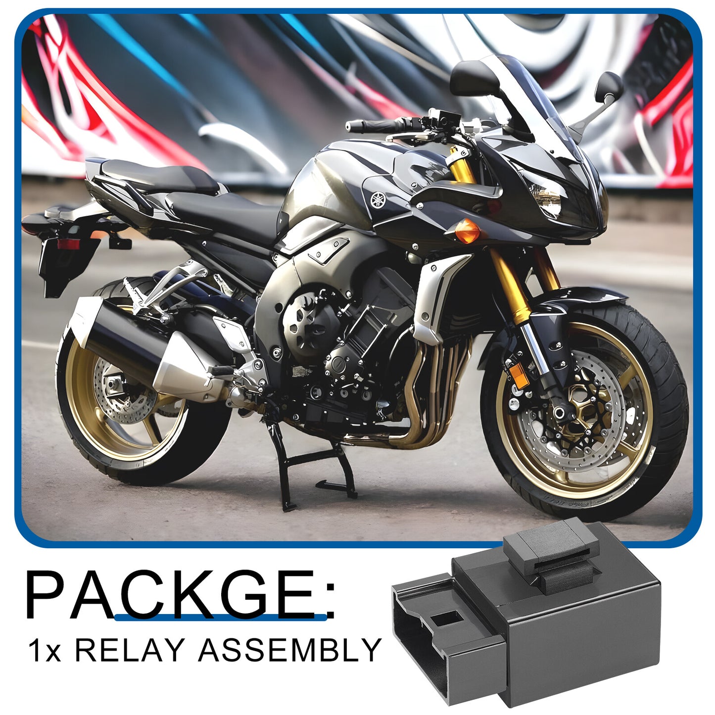 Relay Assembly for Yamaha YZF-R6 R1 FZS1000 FZ1 (2000–2005)