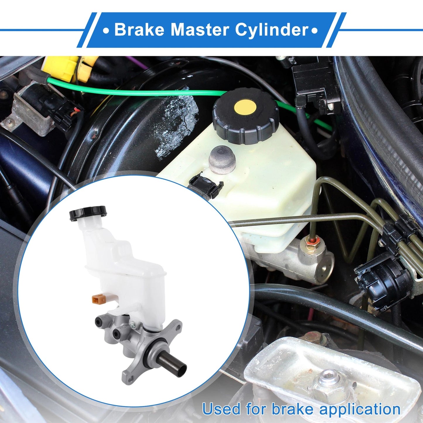 Brake Master Cylinder with Reservoir No. 585101R100 for Kia Rio (2011–2017)