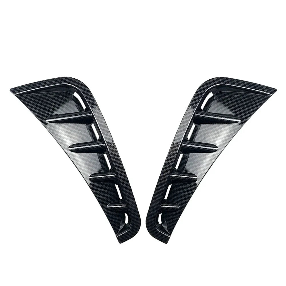 Carbon Front Bumper Spoiler Side Air Intake Cover for Benz C-Class (2019-2021)