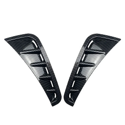 Carbon Front Bumper Spoiler Side Air Intake Cover for Benz C-Class (2019-2021)
