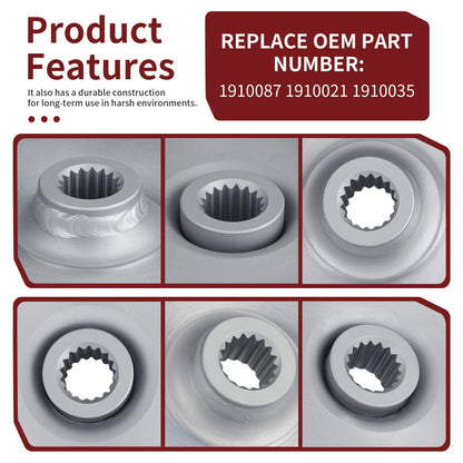 Rear Brake Disc Rotor for Polaris Scrambler 250 (1985–1987)