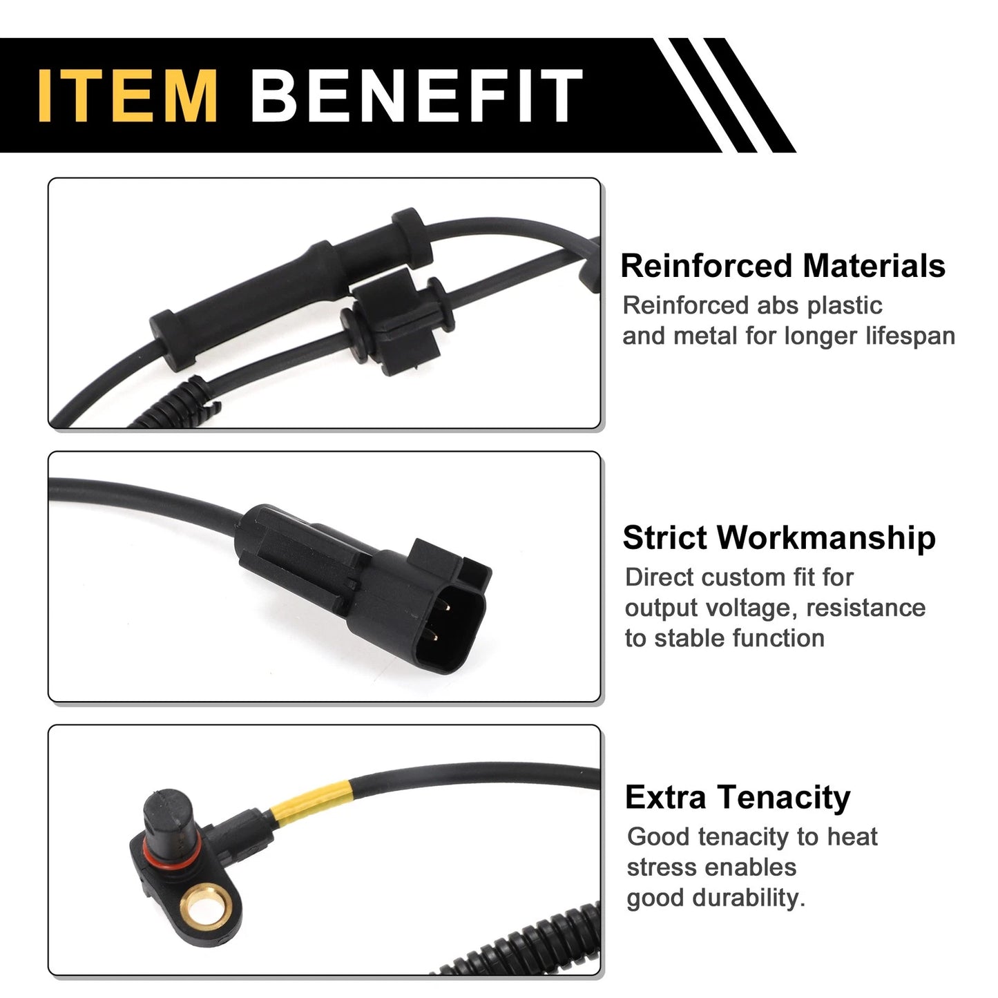ABS Wheel Speed Sensor No.BC3Z2C204B for Ford F-450 Super Duty (2017–2022)