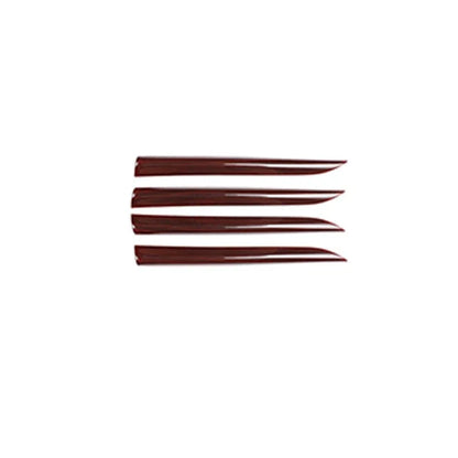 Glossy Wood Grain Console Shift Panel Cover for Toyota Highlander (2015–2020)