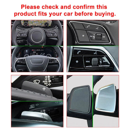 Steering Wheel Paddle Shifter Extensions ABS for Audi A3 A4 A5 A6 A7