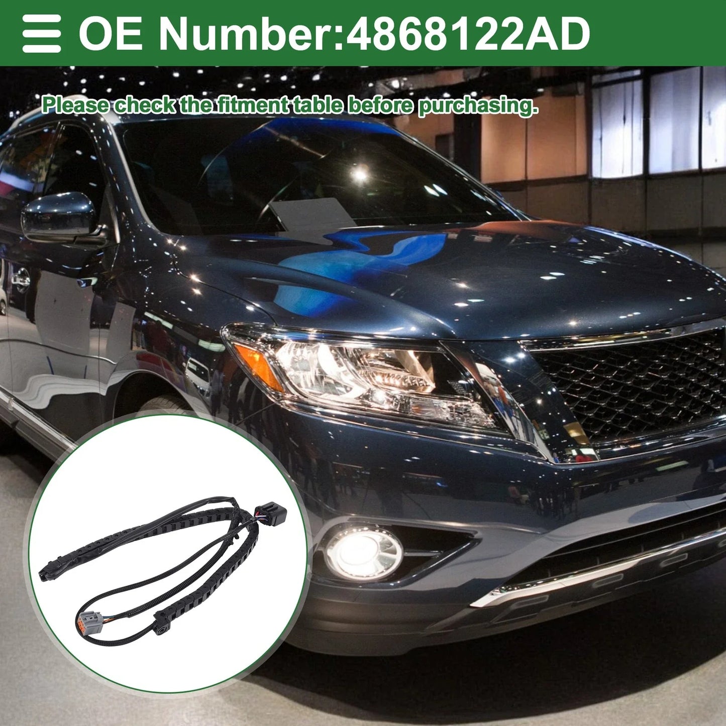 Door Wiring Harness Connector for Dodge Grand Caravan (2004-2007)