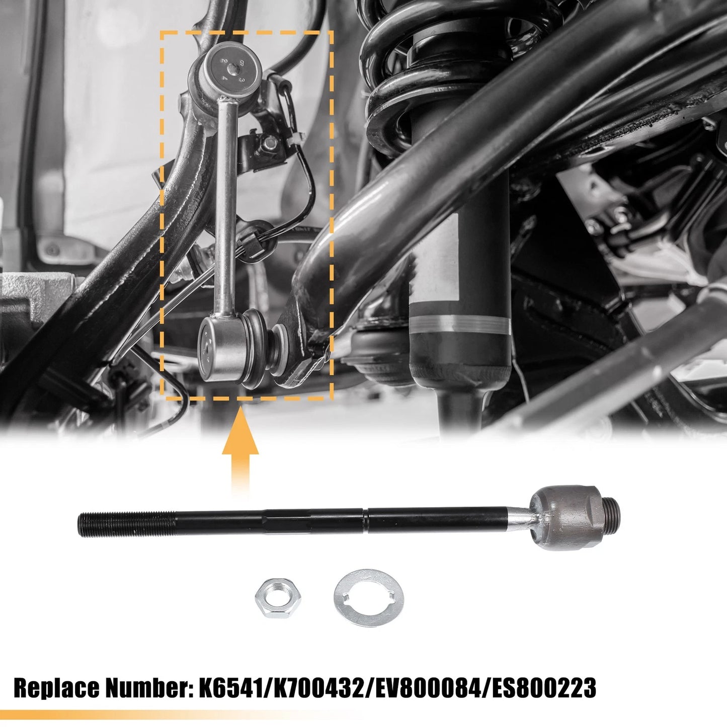 8pcs Front Lower Ball Joints No.K6541/K700432 for Cadillac Escalade (2007–2009)